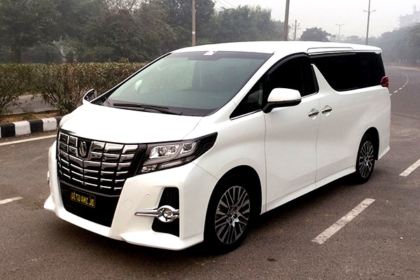 5 Seater Toyota Alphard Van